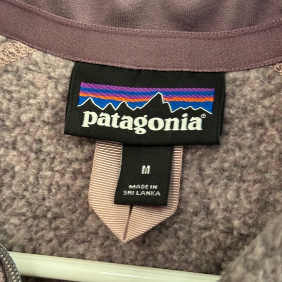 Patagonia Better Sweater 1/4-Zip Hazy Purple Medium - Picture 3 of 10